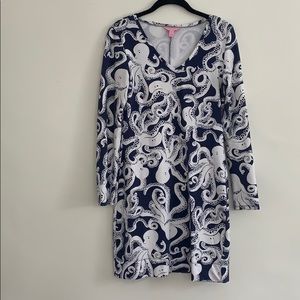 Lilly Pulitzer Octopus T-Shirt Dress